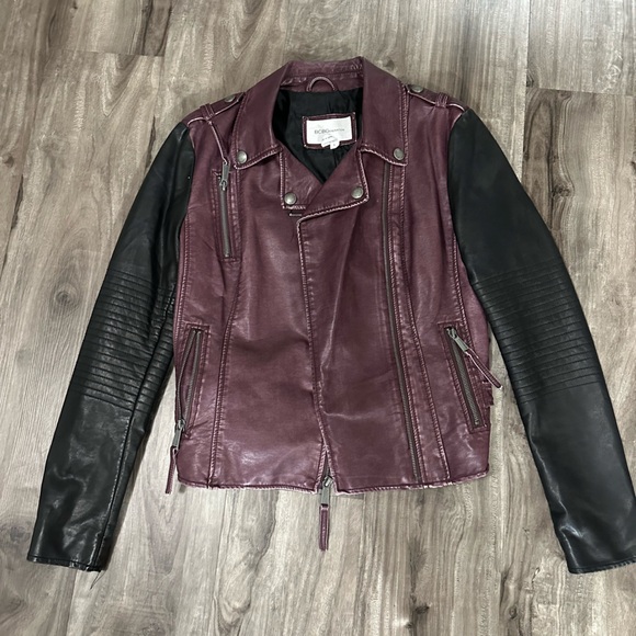 BCBGeneration Leather Jacket - Picture 3 of 8